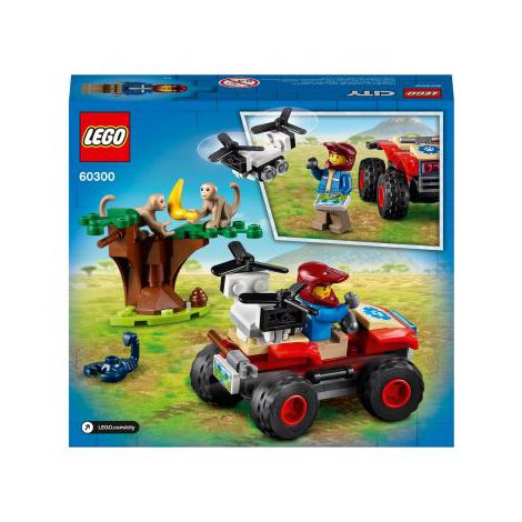 LEGO City 60300 Quad ratowników dzikich zwierząt - 2